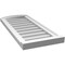 Ekena Millwork Arch Top Surface Mount PVC Gable Vent: Functional, w/ 2"W x 2"P Brickmould Sill Frame, 14"W x 32"H GVPAR14X3203SF - alternate 2